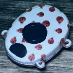 Uğur Böceği Deseni – Medel Rondo 2 İmplant Kılıfı – Premium