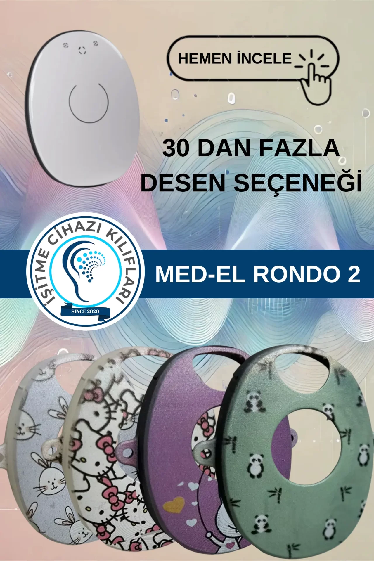 Med El Rondo İşitme Cihaz Kılıfları