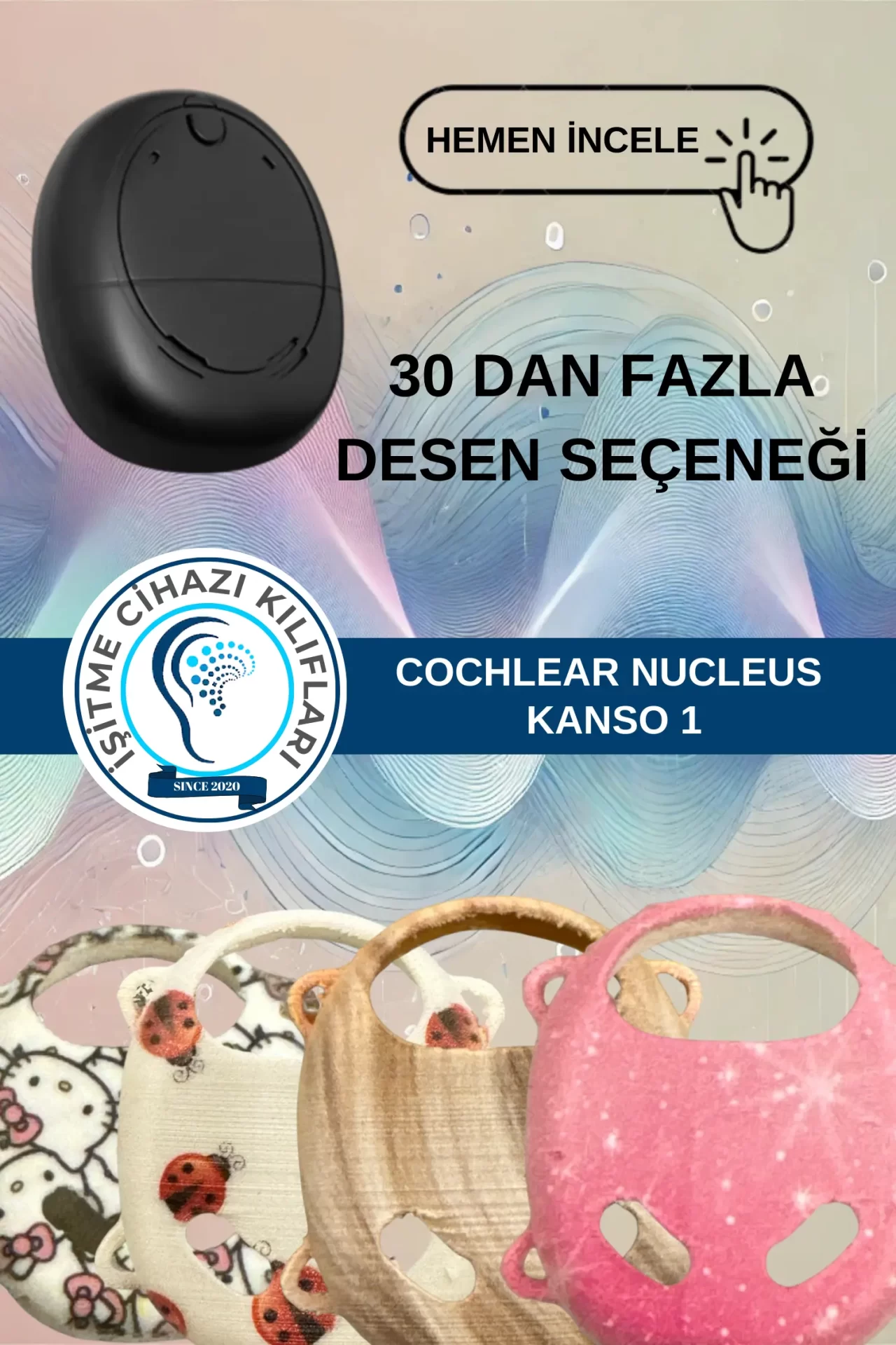 Kanso 1 İşitme Cihaz Kılıfları