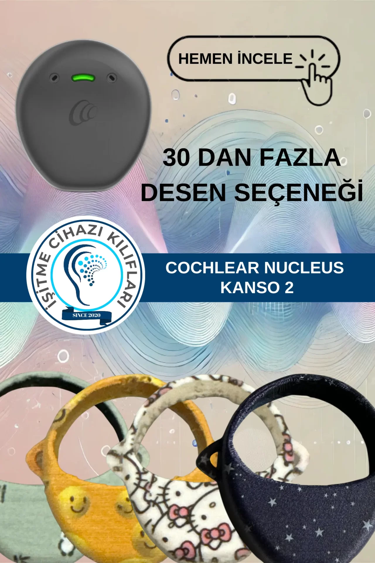 Kanso 2 İşitme Cihaz Kılıfları